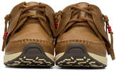 Thumbnail for your product : Visvim Brown FBT Moccasin Sneakers