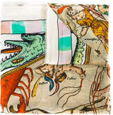 Thumbnail for your product : Faliero Sarti Point print scarf