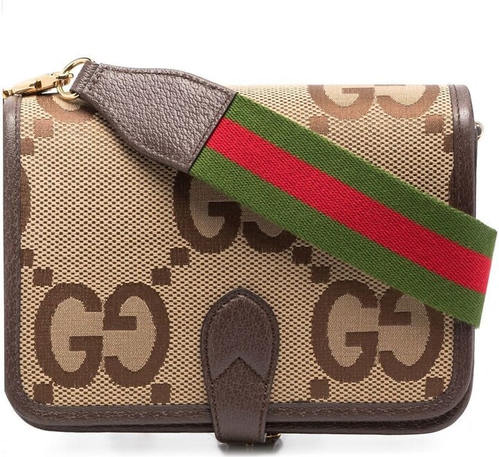 Gucci Jumbo GG shoulder bag - ShopStyle