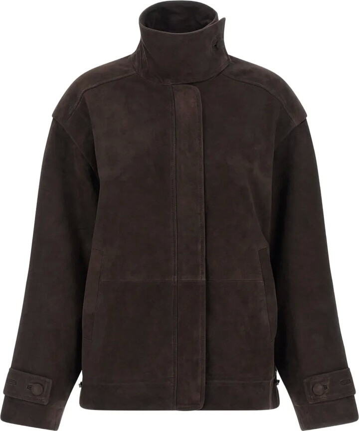 Rotate by Birger Christensen High-Neck Oversized Jacket