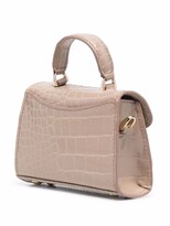 Thumbnail for your product : Aspinal of London Mayfair nano crocodile-embossed bag