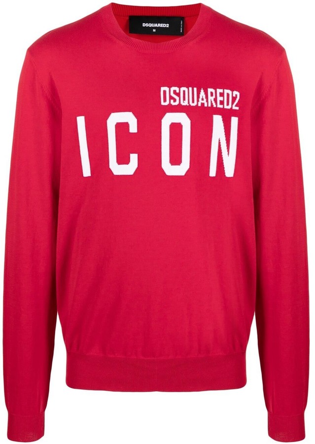 dsquared red jumper