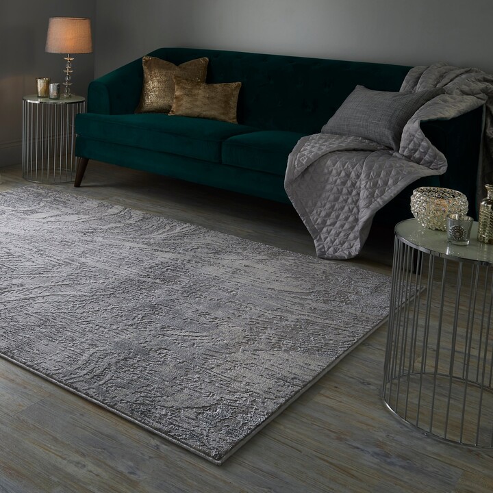 Dunelm Arissa Rug Silver and Grey ShopStyle