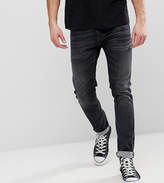 Thumbnail for your product : Nudie Jeans Tight Terry jeans in black streets wash Exclusive at ASOS