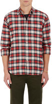 Thumbnail for your product : Barneys New York Men's Plaid Cotton Flannel Shirt