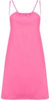 Thumbnail for your product : boohoo Petite Annie Strappy Back Woven Swing Dress