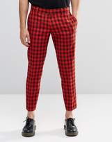 Thumbnail for your product : Religion Skinny Cropped Pants In Check