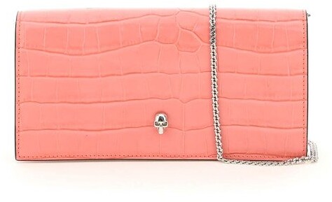 Alexander McQueen Pink Women's Wallets & Card Holders on Sale 