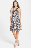 Thumbnail for your product : Trina Turk 'Bellicity' Cotton & Silk A-Line Dress