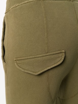 Nili Lotan Cropped Cotton Track Pants