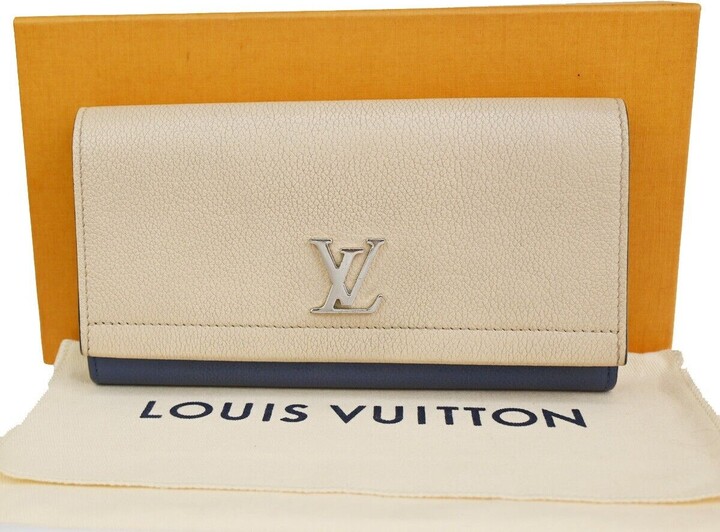Louis Vuitton Gold Leather Lockme Backpack - Yoogi's Closet