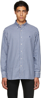 Polo Ralph Lauren Blue & Beige Plaid Twill Shirt