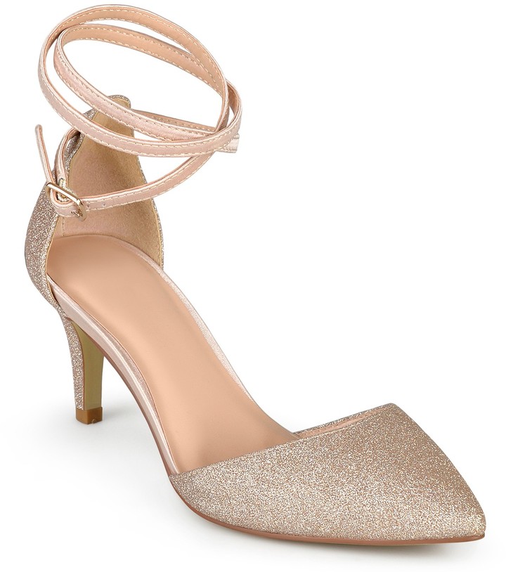 Rose Gold Evening Shoes | Shop the 