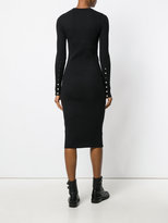 Thumbnail for your product : Courreges ribbed fitted sweater dress