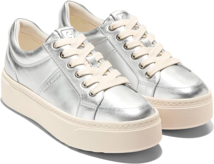 【Cole Haan】Women's GrandPro Max Platform Sneakers Cole Haan Women's Grandpro Max Platform Sneakers, Gold