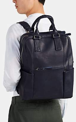 Cornelian Taurus Men's Connect Ruck Leather Backpack - Navy