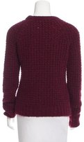 Thumbnail for your product : Maje Long Sleeve Crew Neck Sweater