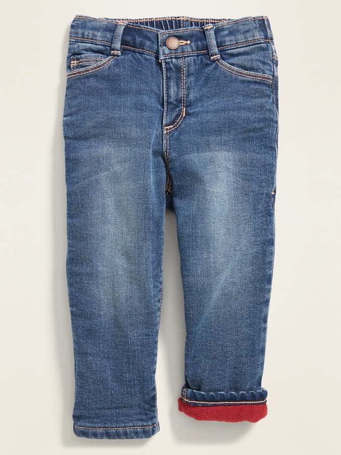 fleece lined jeans for girls