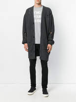 Thumbnail for your product : Diesel oversized distressed cardigan