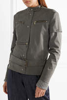 Thumbnail for your product : Tomas Maier Convertible Cotton-blend Jacket - Army green