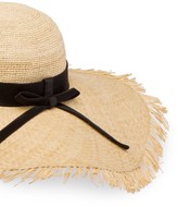 Thumbnail for your product : Prada Crocheted raffia hat