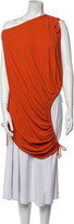 One-Shoulder Knee-Length Dress