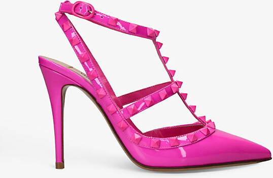 Pink Valentino Rockstud Heels |