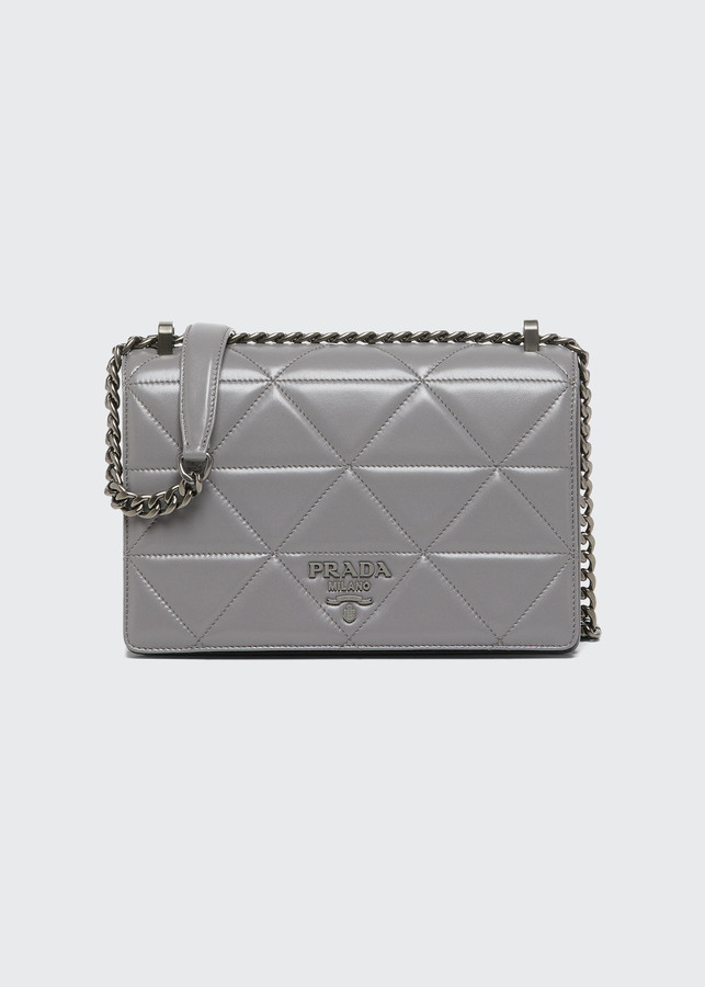 Prada Grey Bag | Shop the world's largest collection of fashion | ShopStyle