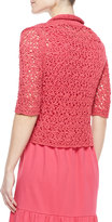 Thumbnail for your product : Joan Vass Tape-Yarn Knit Cardigan