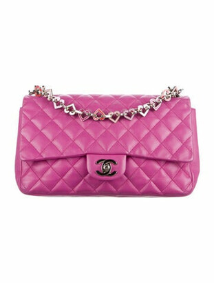 Chanel Valentine Heart Chain Medium Single Flap Bag - ShopStyle