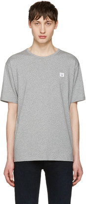 Acne Studios Grey Niagara Face T-Shirt