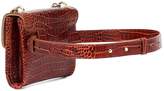 Thumbnail for your product : Max Mara Linda croc-effect leather belt bag