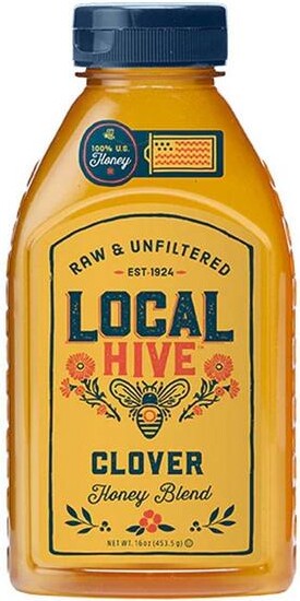 Local Hive Honey Local Hive Clover Blend Raw & Unfiltered Honey