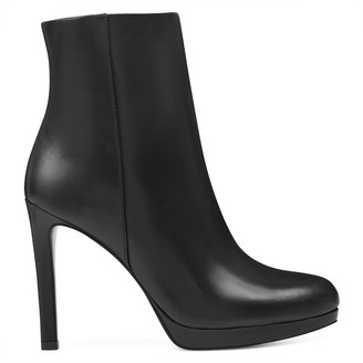 front pointy toe booties nine west