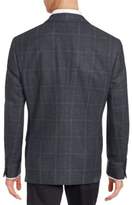 Thumbnail for your product : Brunello Cucinelli Plaid Wool-Blend Sportcoat