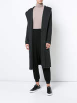 Thumbnail for your product : Madeleine Thompson long ribbed hood cardigan