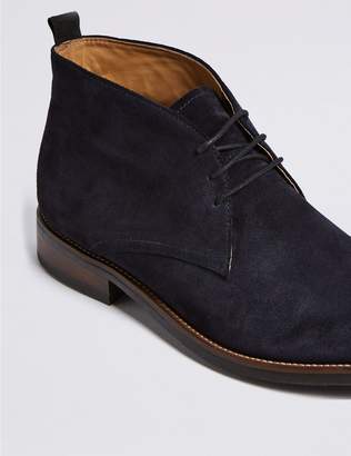 Marks and Spencer Suede Lace-up Chukka Boots