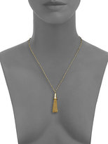 Thumbnail for your product : Eddie Borgo Small Chain Tassel Pendant Necklace