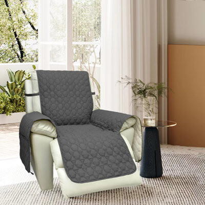 Rebrilliant Recliner Chair Covers 100% Waterproof Recliner Slipcover For Pets Non-Slip Washable Armchair Cover