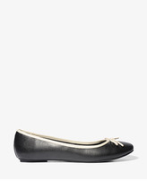 Thumbnail for your product : Forever 21 Faux Leather Bow Ballet Flats