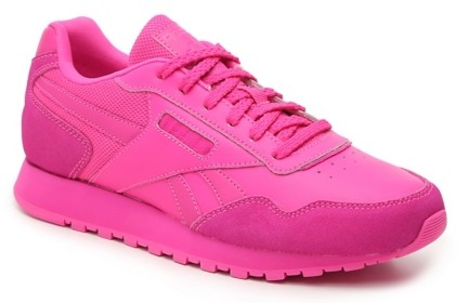 hot pink reebok shoes
