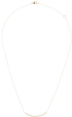 Dana Rebecca Designs 14kt Baguette-Cut Diamond Necklace