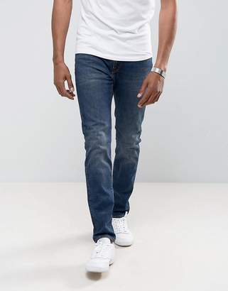 Paul Smith Slim Fit Jeans In Mid Wash