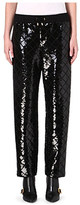 Thumbnail for your product : Moschino Sequin-embellished harem trousers