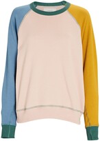 Thumbnail for your product : The Great The College Colorblock Sweatshirt