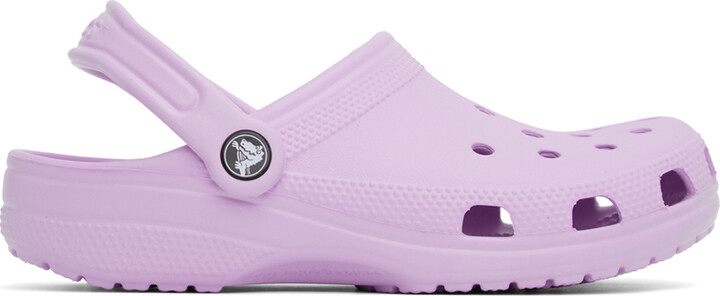 Crocs Purple Classic Clogs - ShopStyle