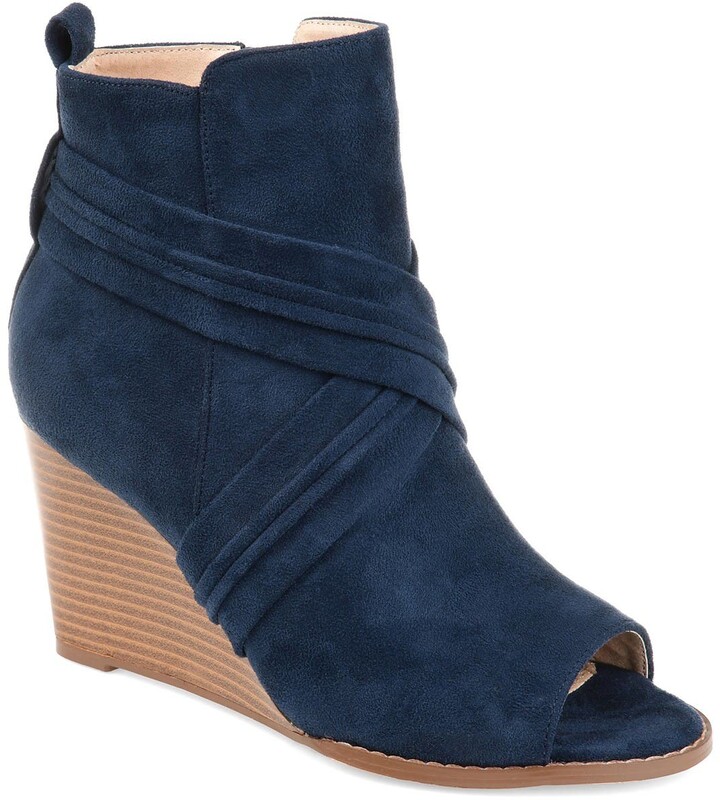 open toe booties size 12