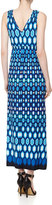 Thumbnail for your product : Laundry by Shelli Segal Geometric-Print Maxi Dress, Blue Beret