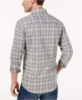 Thumbnail for your product : Club Room Men's Gray Plaid Shirt, Created for Macy's