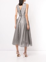Thumbnail for your product : Maticevski Mariposa silk plaid dress